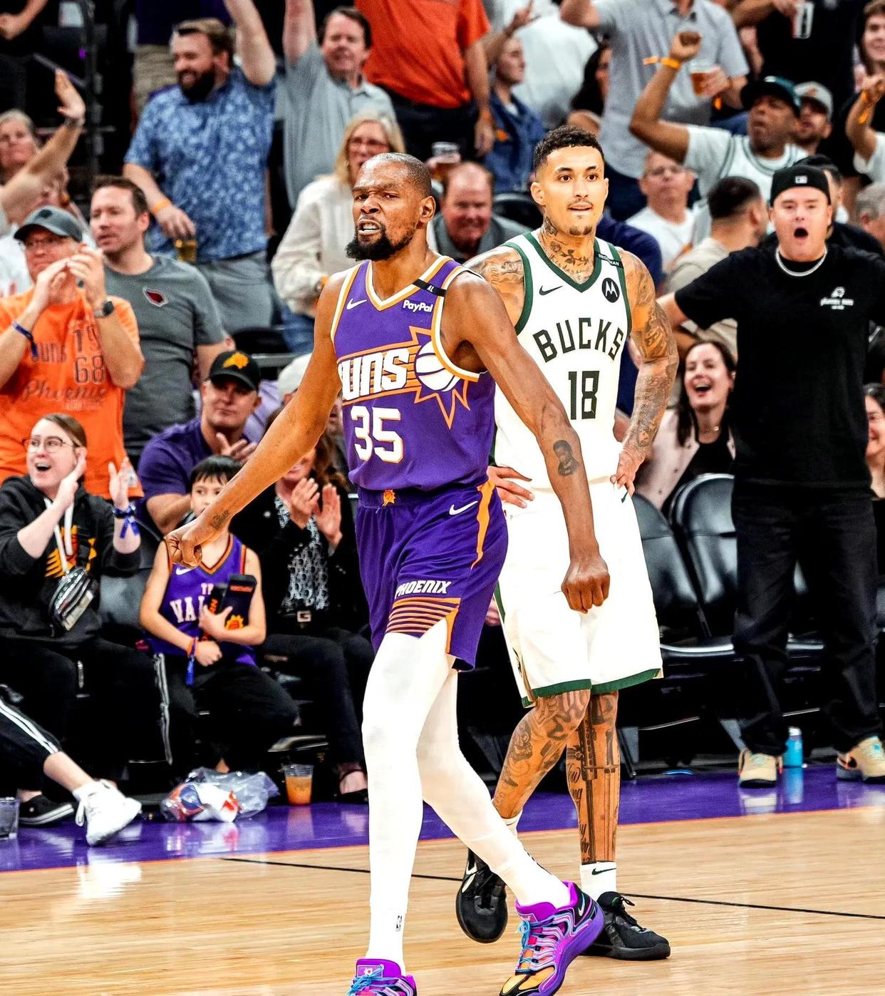 雄鹿队大胜太阳队,取得七连胜 雄鹿队大胜太阳队,取得七连胜